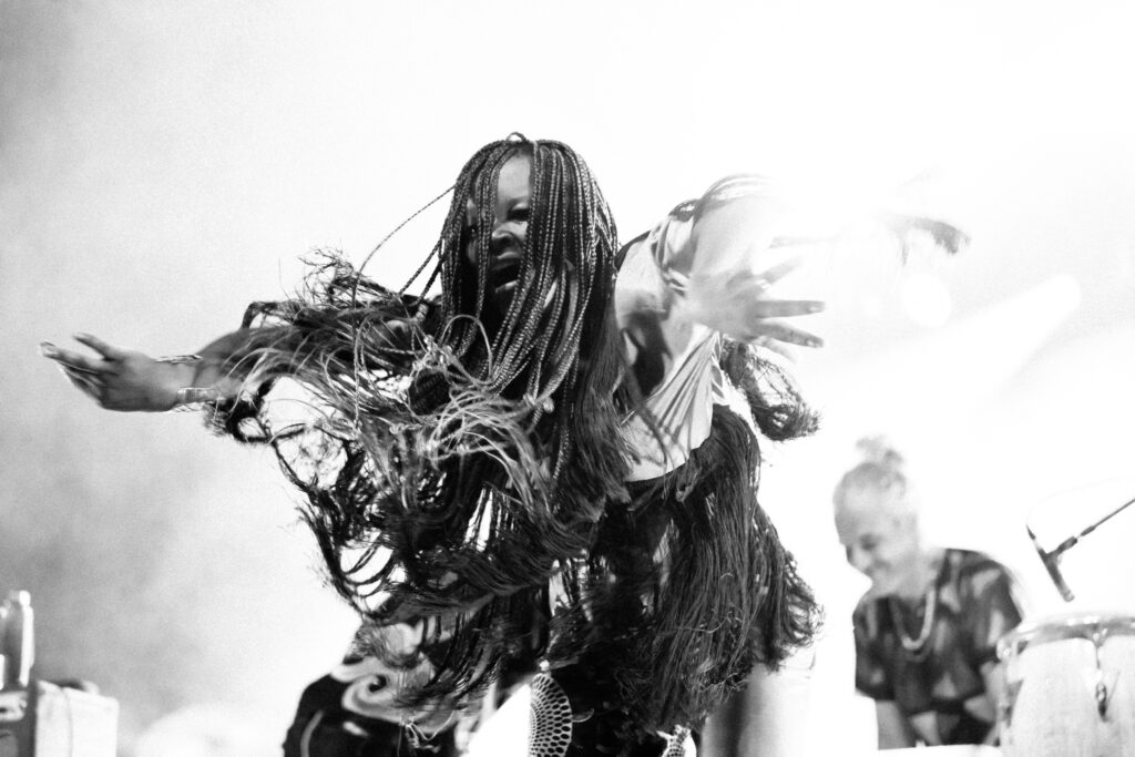 Selma Uamusse em concerto no Festival Vapor