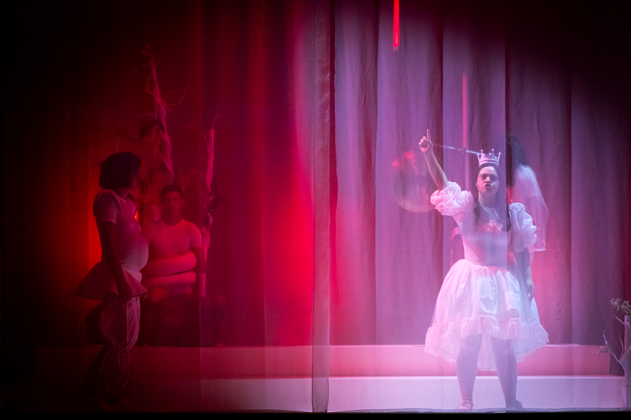 Cena do espetáculo do projeto A Meio do Tejo