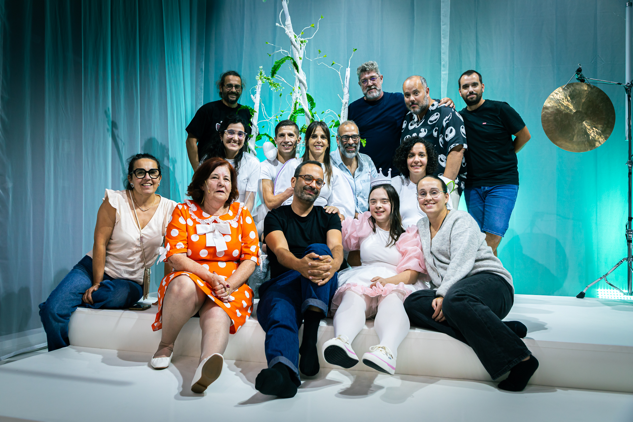 Equipa artística do projeto A Meio do Tejo